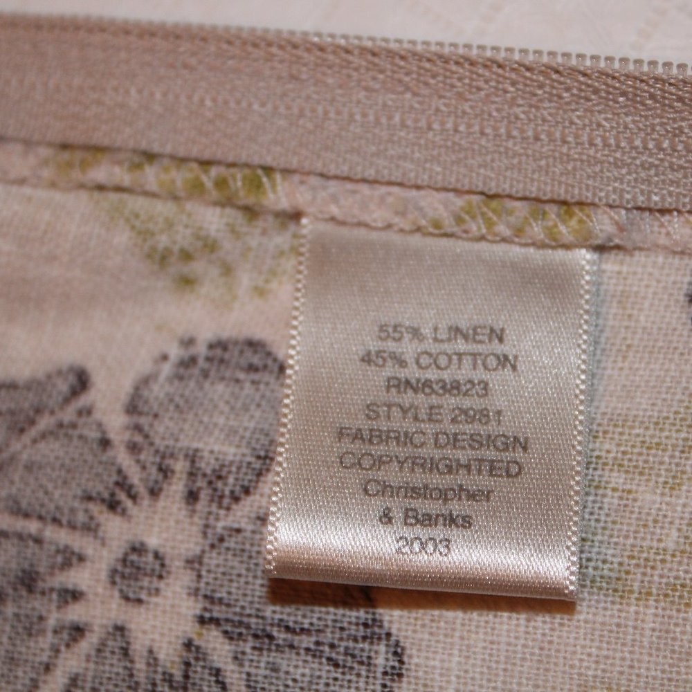 Christopher Banks 3 piece capris -size L sage - Picture 10 of 11